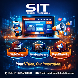 Your Vision, Our Innovation: Powering Digital Growth with Shanthi IT Solution
