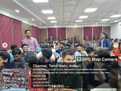 Honored to Be the Chief Guest and Judge at Meenakshi Sundararajan Engineering College Project Expo