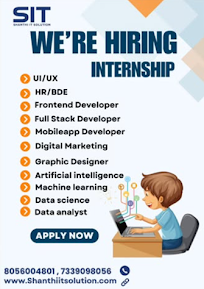 Join Shanthi IT Solution — Internship Openings