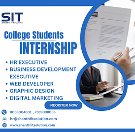 Jumpstart Your Career: Internship Openings at Shanthi IT Solution