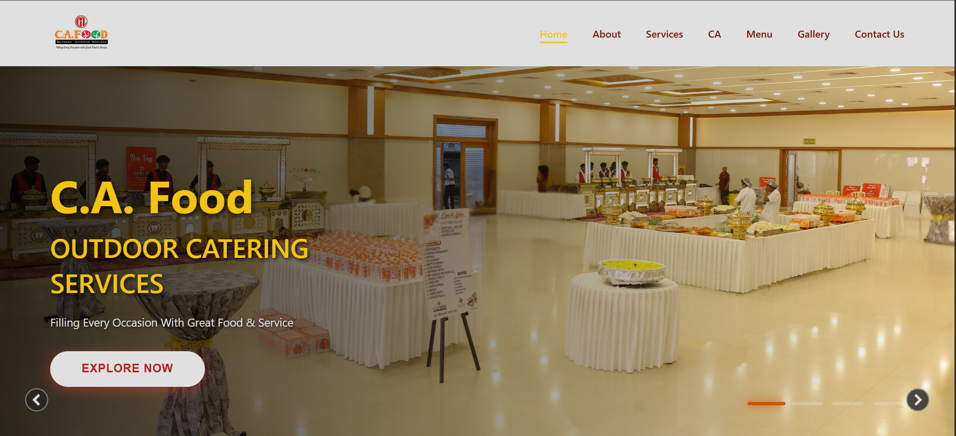 C.A.FOOD Catering Service